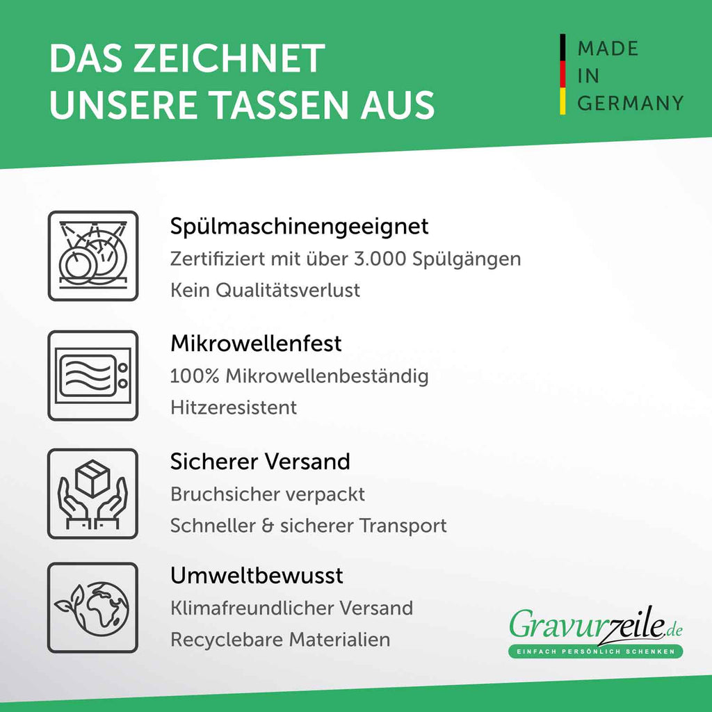 Bedruckte Tasse mit Spruch Mom Wife Boss