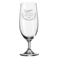 Leonardo Bierglas mit Gravur "The real gentleman" mit Namen