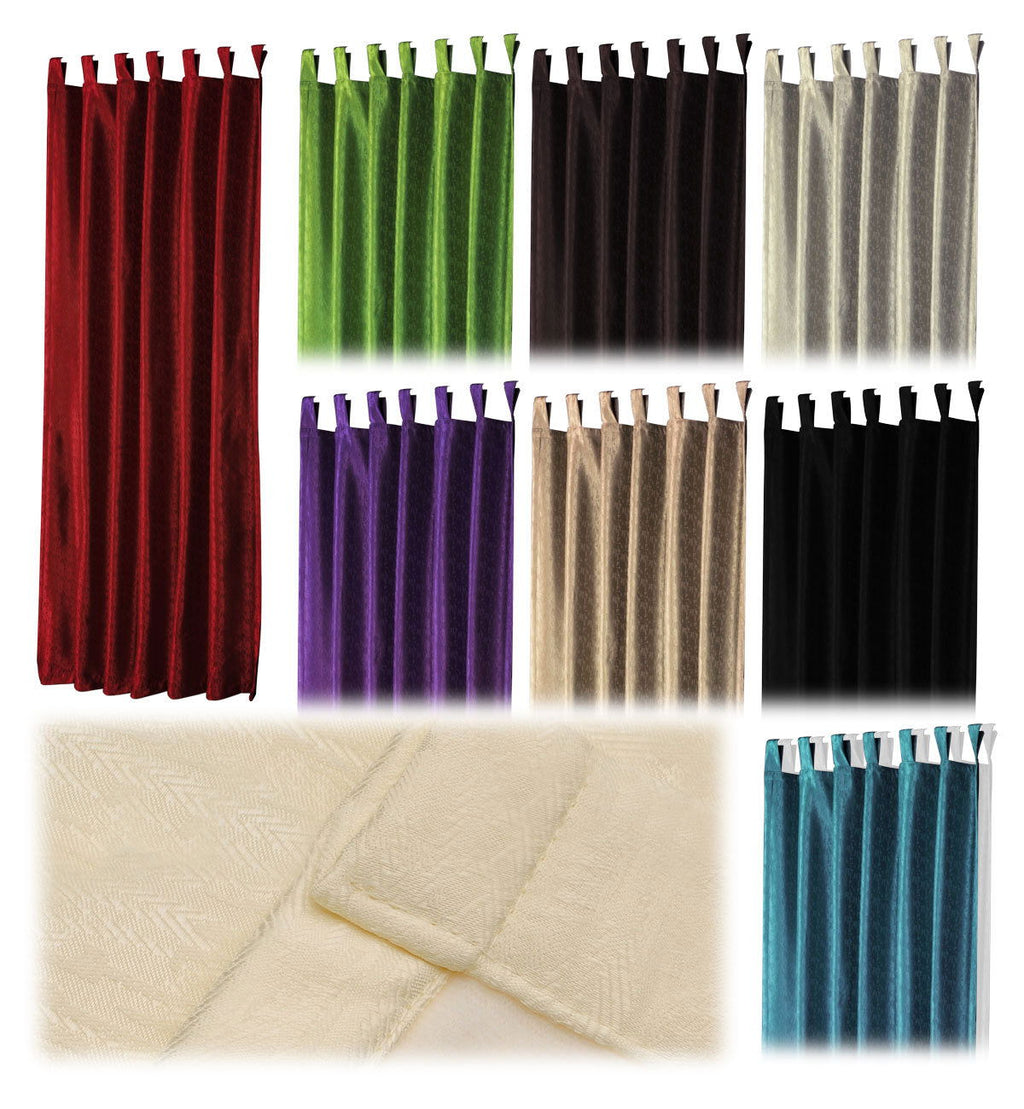 Thermo Gardine Schlaufen Vorhang Polar Fleece Rücken, matt 20510