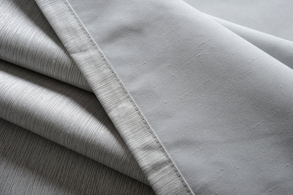 Thermo Jacquard Vorhang Oslo verdeckte Schlaufen Polar Fleece Verdunkelung Schutzabweisend (Höhe x Breite in cm) 20460