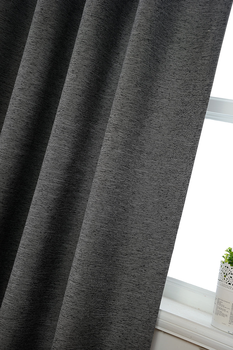 Thermo Jacquard Vorhang Oslo verdeckte Schlaufen Polar Fleece Verdunkelung Schutzabweisend (Höhe x Breite in cm) 20460