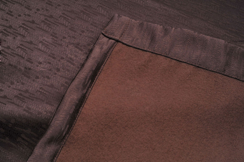 Thermo Ösen Vorhang mit Polar Fleece Rücken - 20500- 350gr./m², Gardine Matt Verdunkelungsstoff Blickdicht. 245cm x 140cm (HxB),  20500 20500