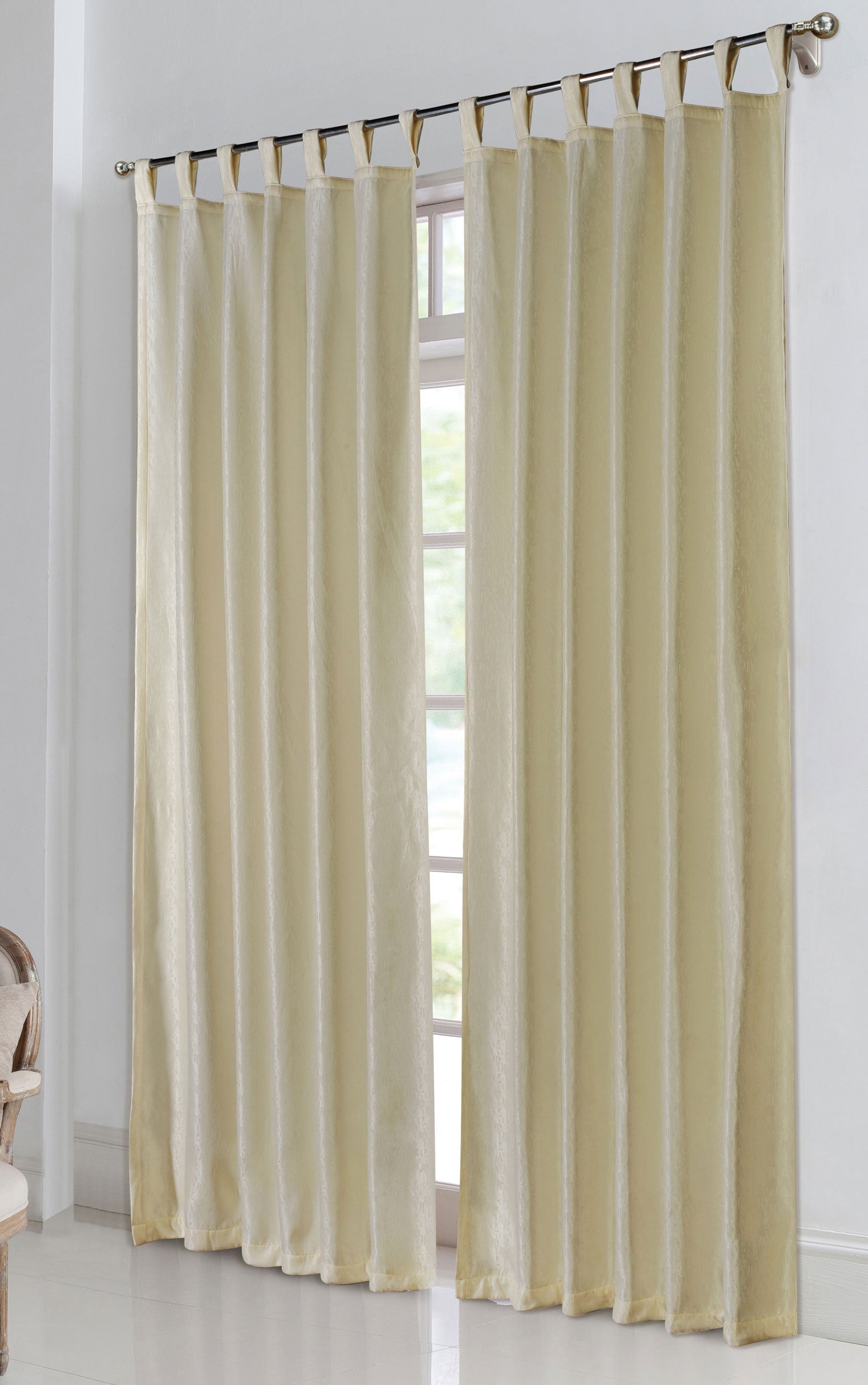 Thermo Ösen Vorhang mit Polar Fleece Rücken - 20500- 350gr./m², Gardine Matt Verdunkelungsstoff Blickdicht. 245cm x 140cm (HxB),  20500 20500