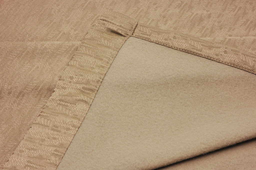 Thermo Ösen Vorhang mit Polar Fleece Rücken - 20500- 350gr./m², Gardine Matt Verdunkelungsstoff Blickdicht. 245cm x 140cm (HxB),  20500 20500