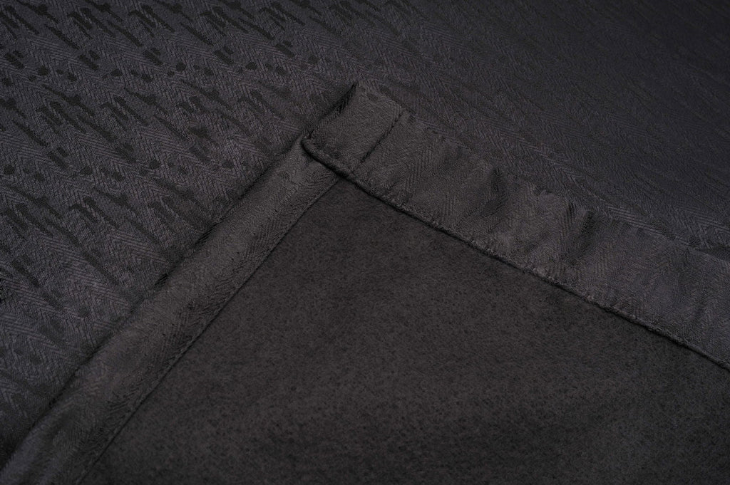 Thermo Ösen Vorhang mit Polar Fleece Rücken - 20500- 350gr./m², Gardine Matt Verdunkelungsstoff Blickdicht. 245cm x 140cm (HxB),  20500 20500
