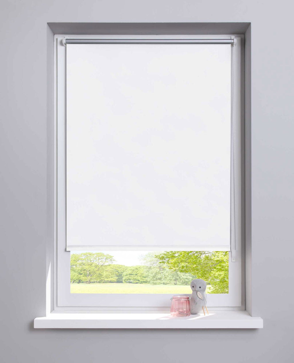 Thermo Seitenzugrollo Klemmfix Kettenzug Rollo  Easyfix mit Thermobeschichtung energie sparend  62400