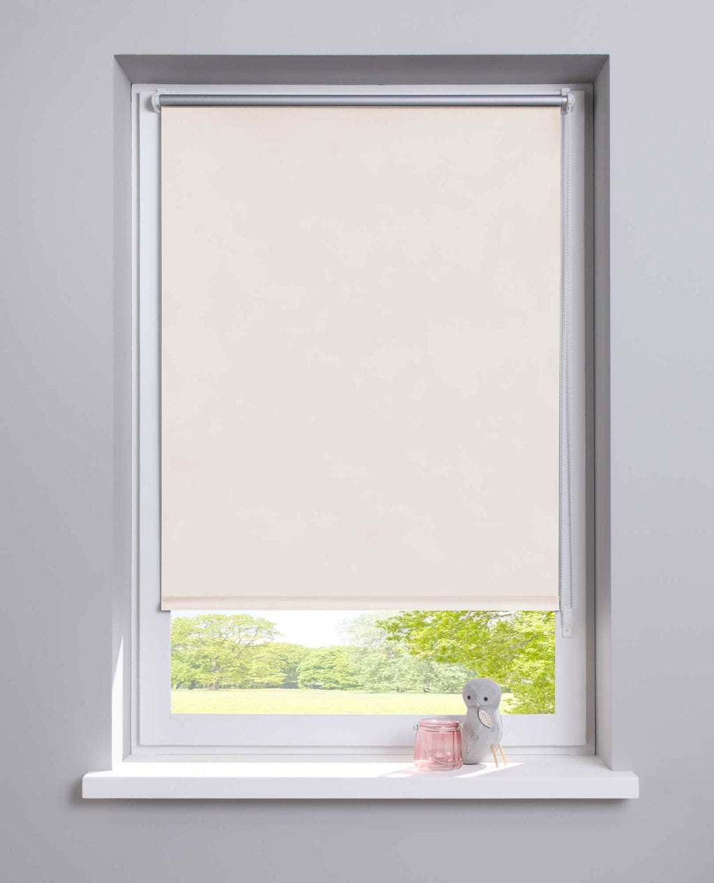 Thermo Seitenzugrollo Klemmfix Kettenzug Rollo  Easyfix mit Thermobeschichtung energie sparend  62400
