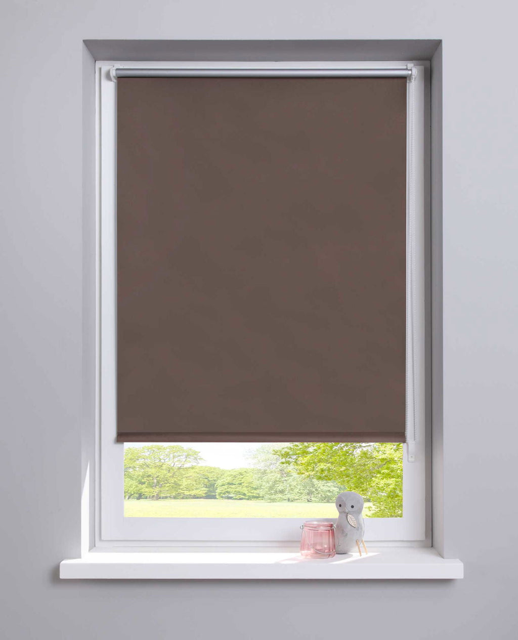 Thermo Seitenzugrollo Klemmfix Kettenzug Rollo  Easyfix mit Thermobeschichtung energie sparend  62400