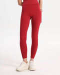 Leggings High Waist soft figurbetont – Rot