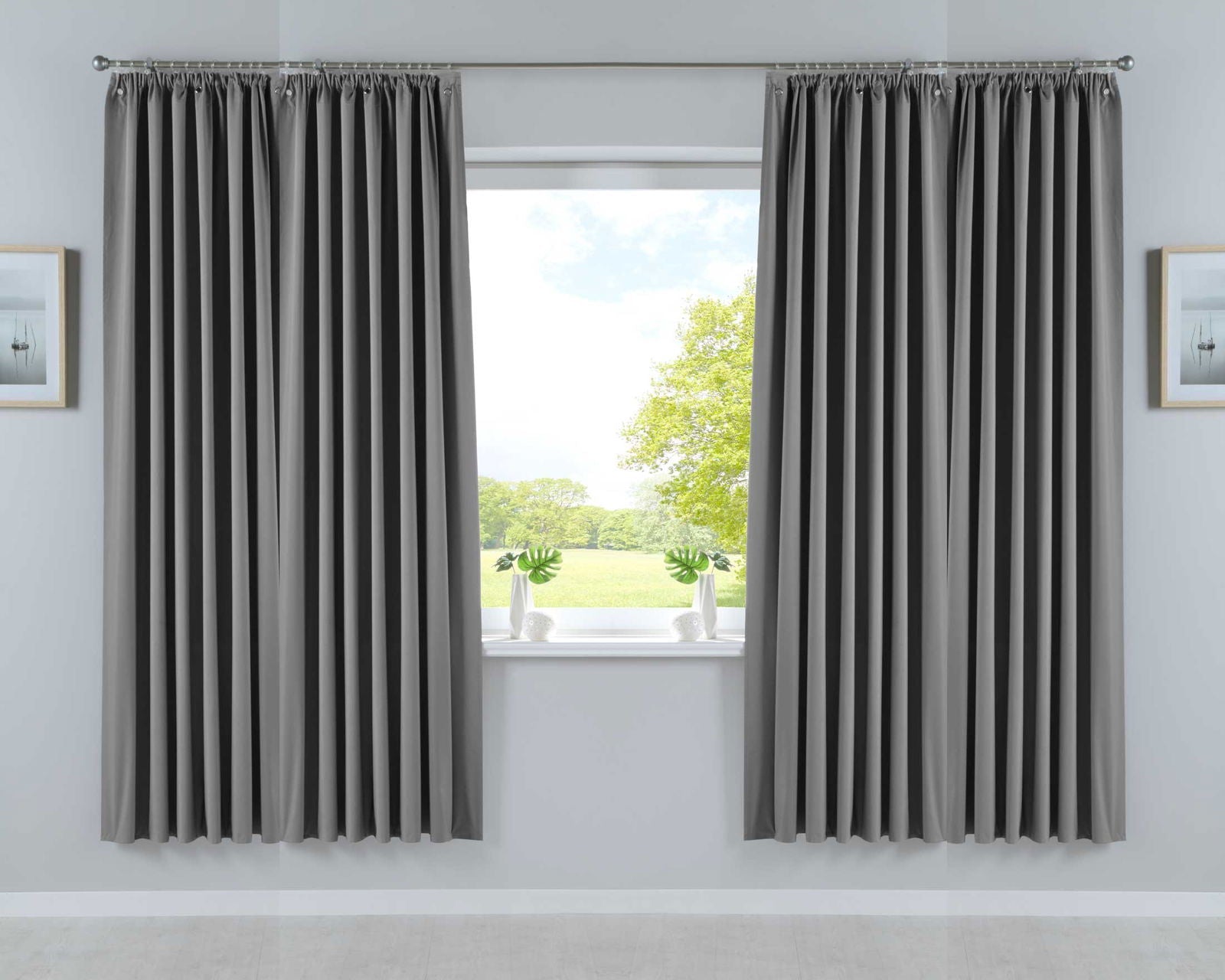 Verdunkelungsvorhang »DARK« Saugnapf Abnehmbar Reisevorhang Vorträge Vorhang 100% Verdunkelung Softshell Material Multi Aufhängung Strandhaus Vorhalle Cabana 10000335set