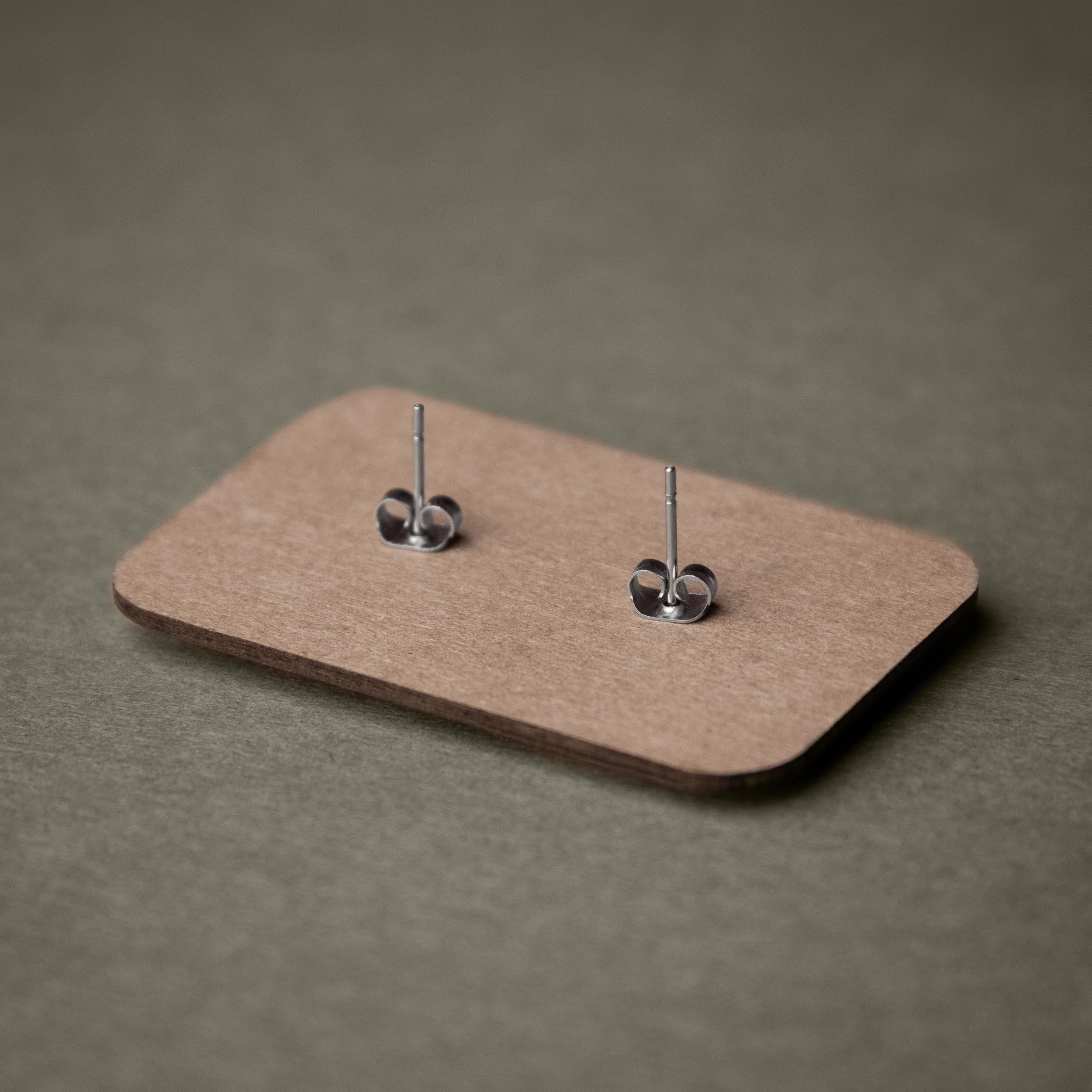Ohrstecker aus Holz | Eule