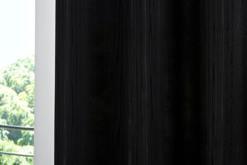 Vorhang Jacquard Deko Gardine Ösen feine Musterung blickdicht lichdurchlässig (Höhe x Breite cm) 20480