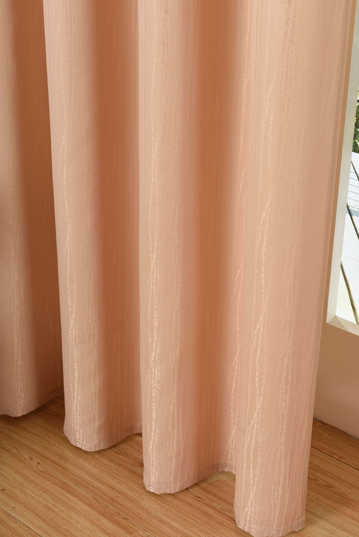 Vorhang Jacquard Deko Gardine Ösen feine Musterung blickdicht lichdurchlässig (Höhe x Breite cm) 20480