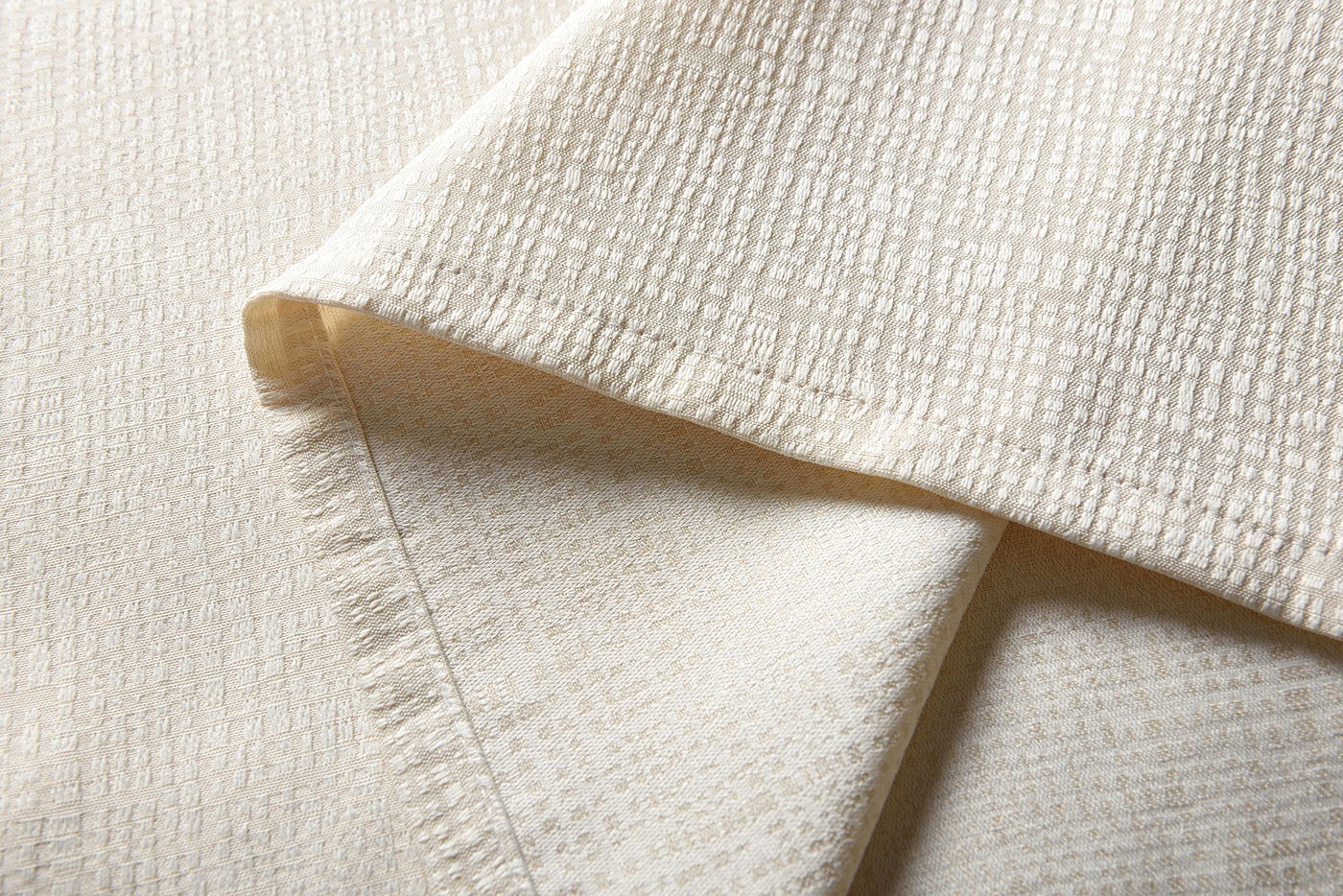 Vorhang Jacquard Deko Gardine verdeckte Schlaufen feine Musterung Universalband blickdicht lichtdurchlässig (Höhe x Breite cm) 20465