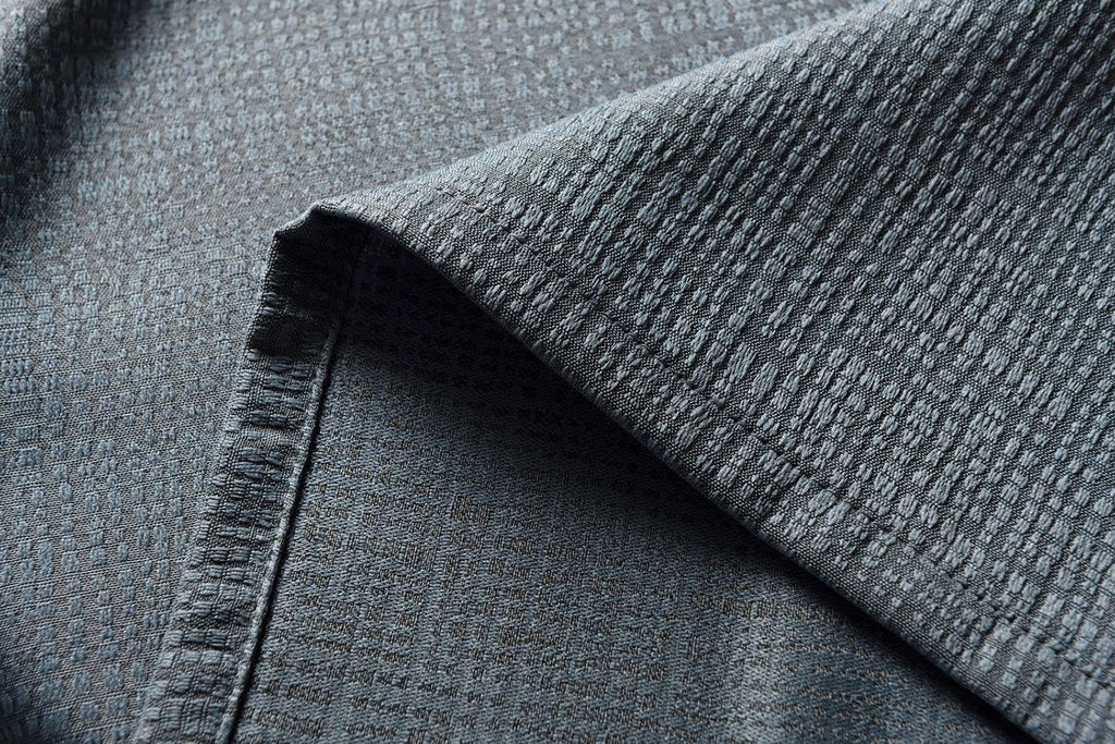 Vorhang Jacquard Deko Gardine verdeckte Schlaufen feine Musterung Universalband blickdicht lichtdurchlässig (Höhe x Breite cm) 20465