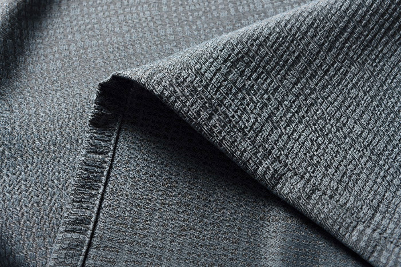 Vorhang Jacquard Deko Gardine verdeckte Schlaufen feine Musterung Universalband blickdicht lichtdurchlässig (Höhe x Breite cm) 20465