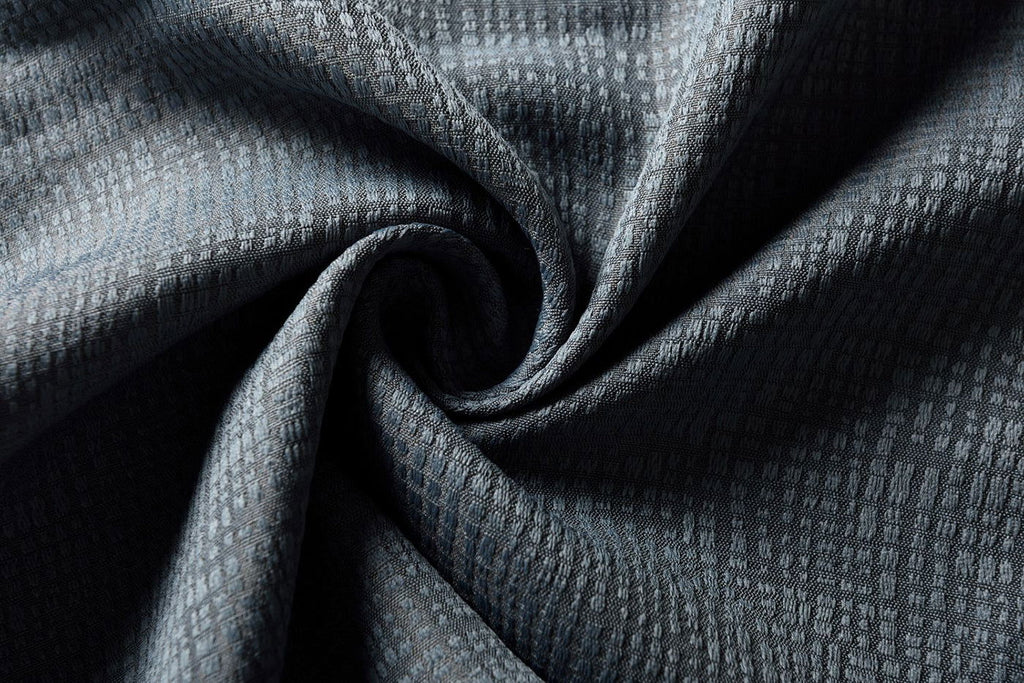 Vorhang Jacquard Deko Gardine verdeckte Schlaufen feine Musterung Universalband blickdicht lichtdurchlässig (Höhe x Breite cm) 20465