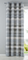 Vorhang Ösen Jacquard Blickdicht Manisa Schal Musterung Verdunkelung Gardine 10000141