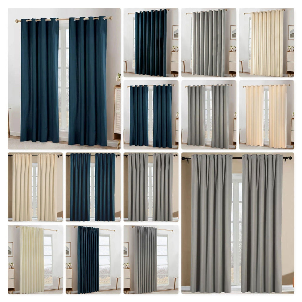 Vorhang Thermo »Orlando« 100% Baumwolle 220gr./m² incl. Bügelband leicht kürzbar 2022600