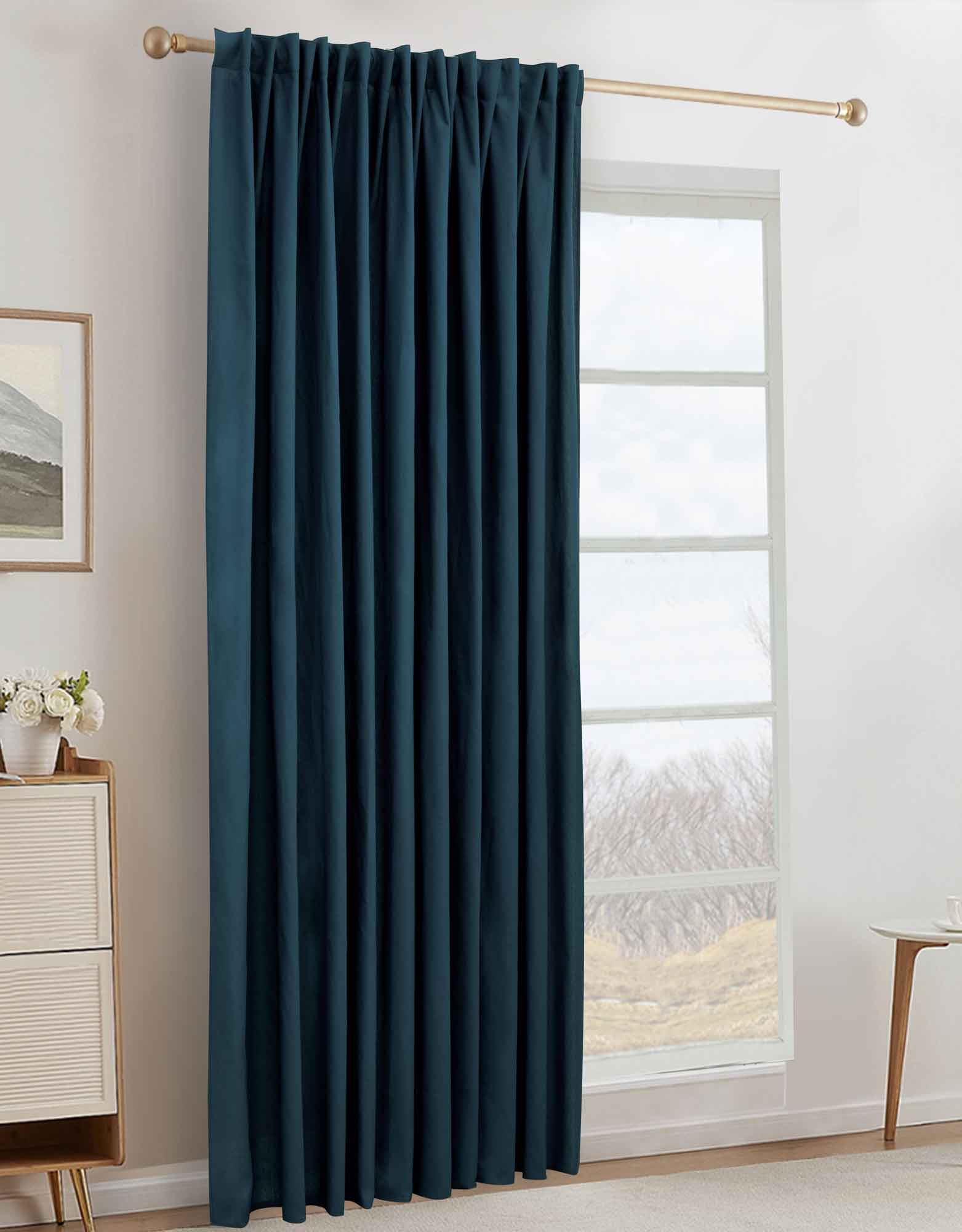 Vorhang Thermo »Orlando« 100% Baumwolle 220gr./m² incl. Bügelband leicht kürzbar 2022600ama