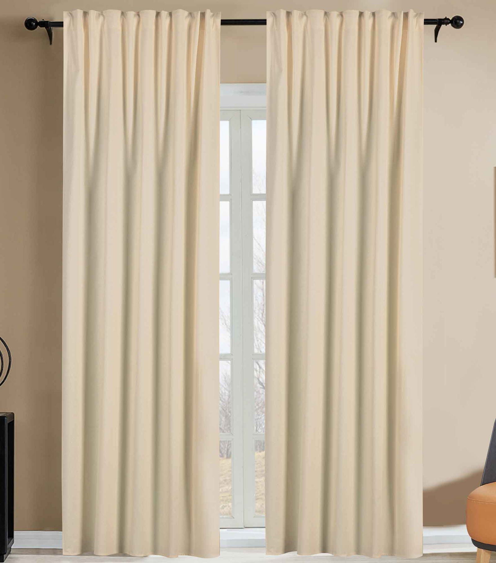 Vorhang Thermo »Orlando« 100% Baumwolle 220gr./m² incl. Bügelband leicht kürzbar 2022600ama
