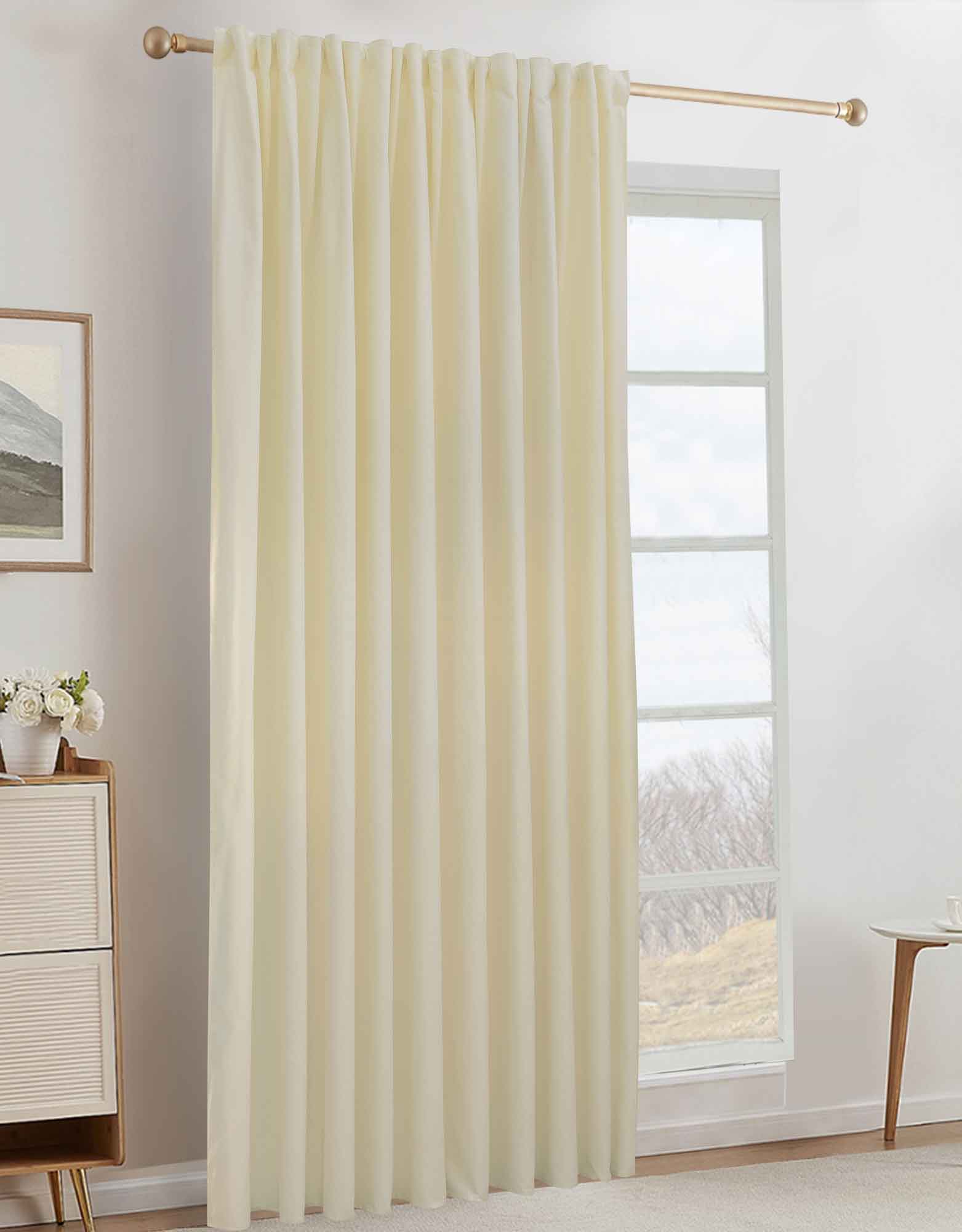 Vorhang Thermo »Orlando« 100% Baumwolle 220gr./m² incl. Bügelband leicht kürzbar 2022600ama