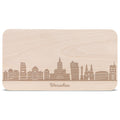 Frühstücksbrettchen Skyline Warschau