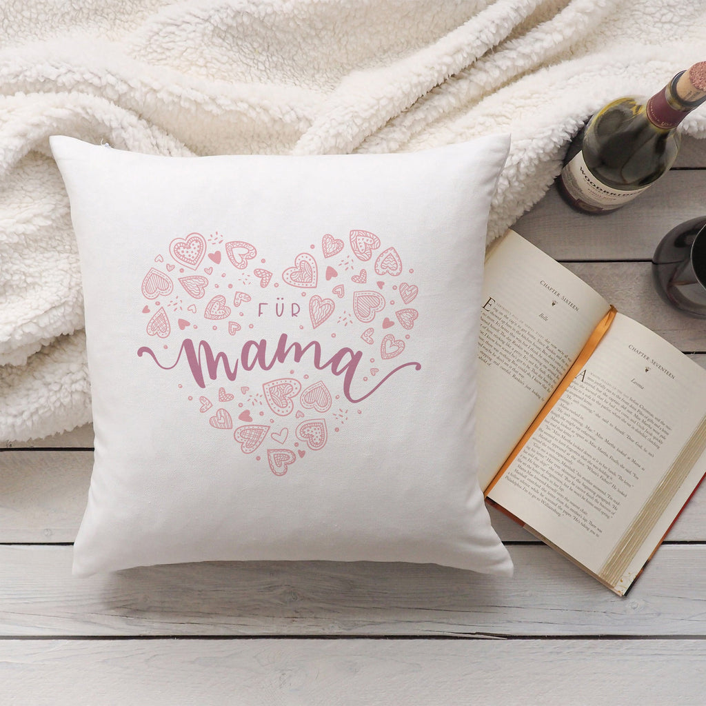Bedrucktes Kissen mit Spruch Für Mama