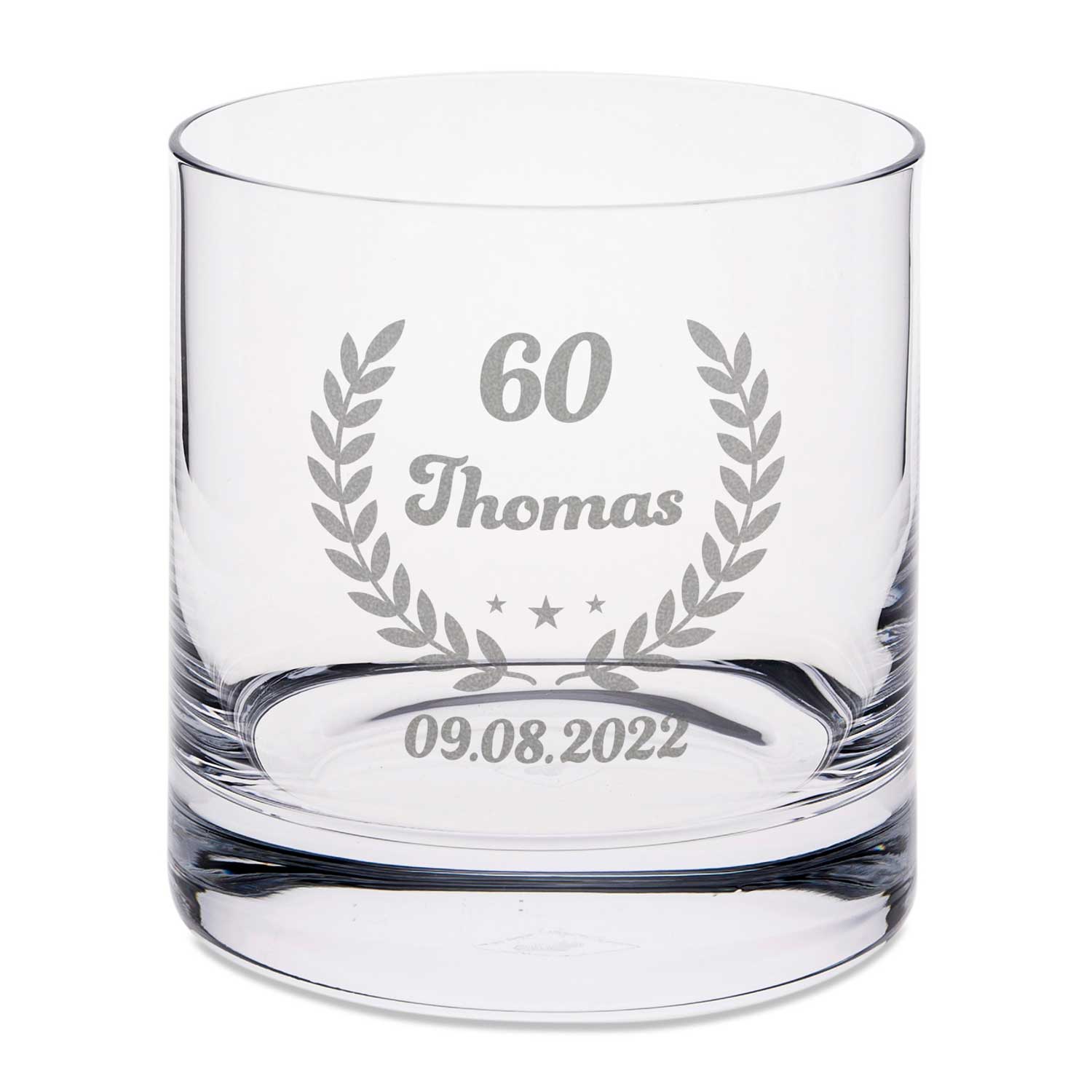 Leonardo Whiskyglas mit Gravur "Geburtstagskranz"