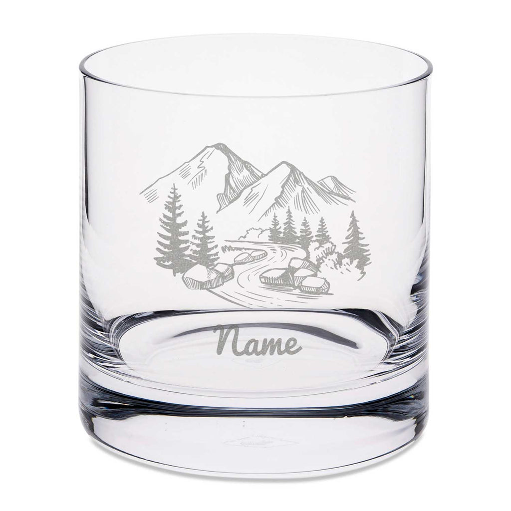 Leonardo Whiskyglas mit Gravur "Mountain"