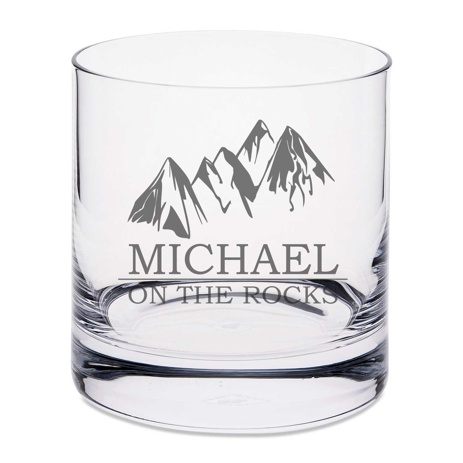 Leonardo Whiskyglas mit Gravur "on the Rocks"