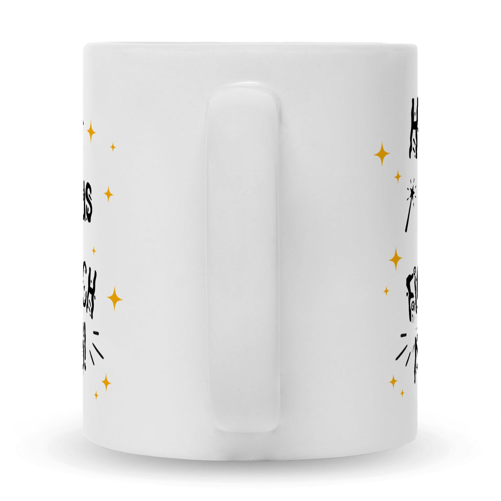 Bedruckte Tasse mit Spruch Hokus Pokus