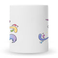 Bedruckte Tasse mit Motiv Einhorn