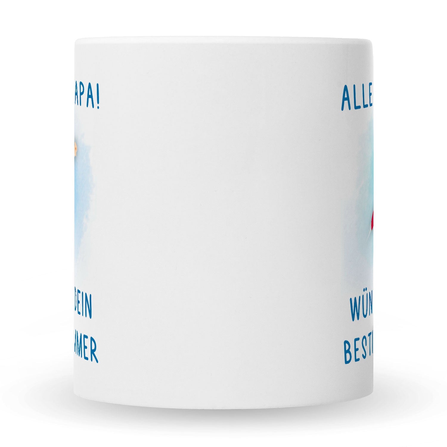 Bedruckte Tasse mit Spruch Bester Schwimmer