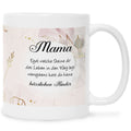 Bedruckte Tasse mit Spruch Mama wenigstens hast du keine hässlichen Kinder
