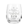 Teelicht mit Gravur - Winter Wonderland mit Namen