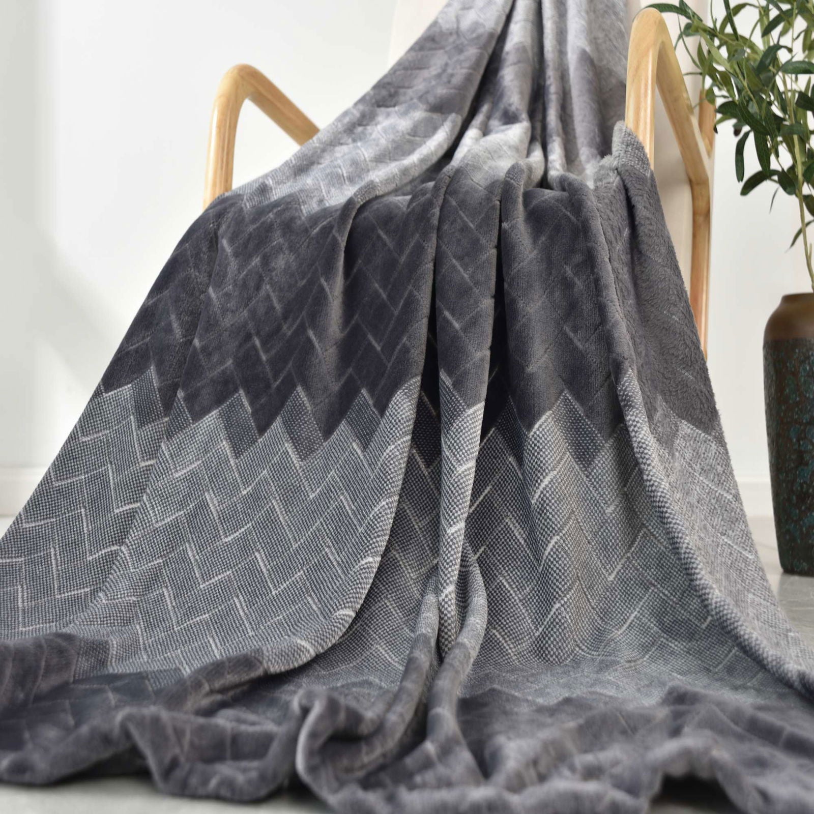 Decke Plüschdecke Überwurf »Toronto« 230gr./m² Polyester Superweich Kuschelig 2023800