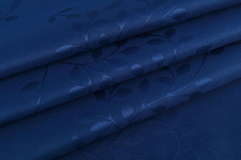 Yasmin Damast Gardinen Set, 5 Teile, eingenähtes Kräuselband bewährte Jacquard Qualität, blickdicht 20107