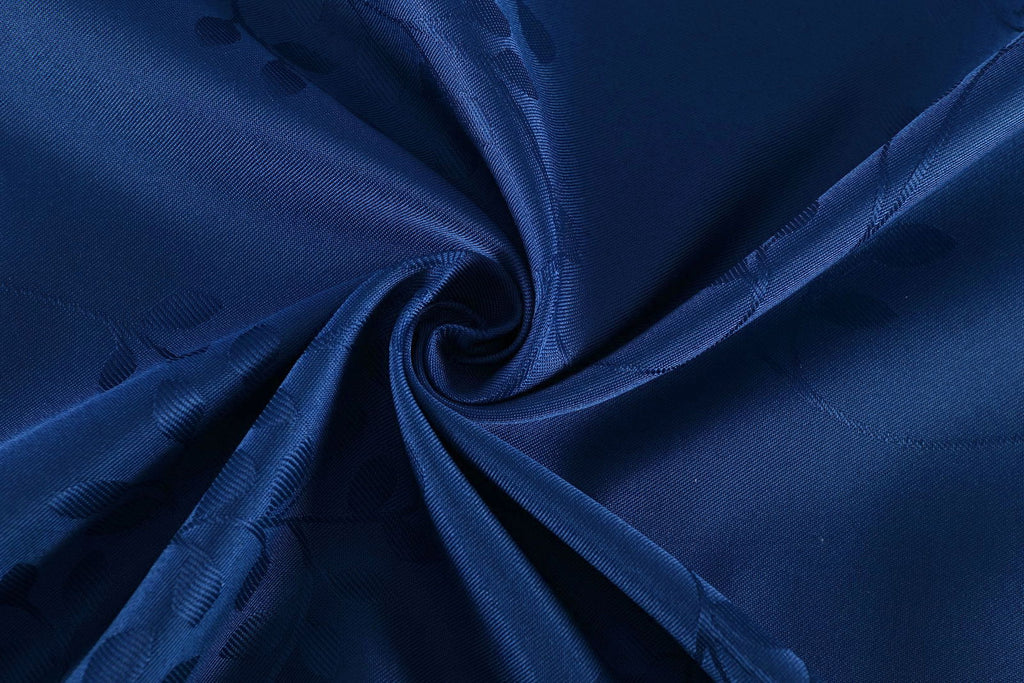Yasmin Damast Gardinen Set, 5 Teile, eingenähtes Kräuselband bewährte Jacquard Qualität, blickdicht 20107