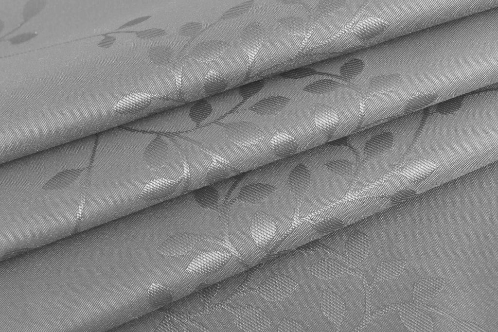 Yasmin Damast Gardinen Set, 5 Teile, eingenähtes Kräuselband bewährte Jacquard Qualität, blickdicht 20107