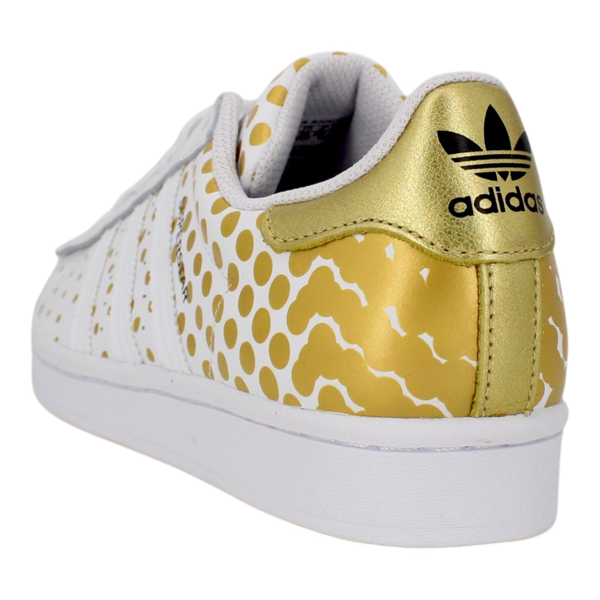 Adidas Superstar Damen Sneaker Gold-Akzente