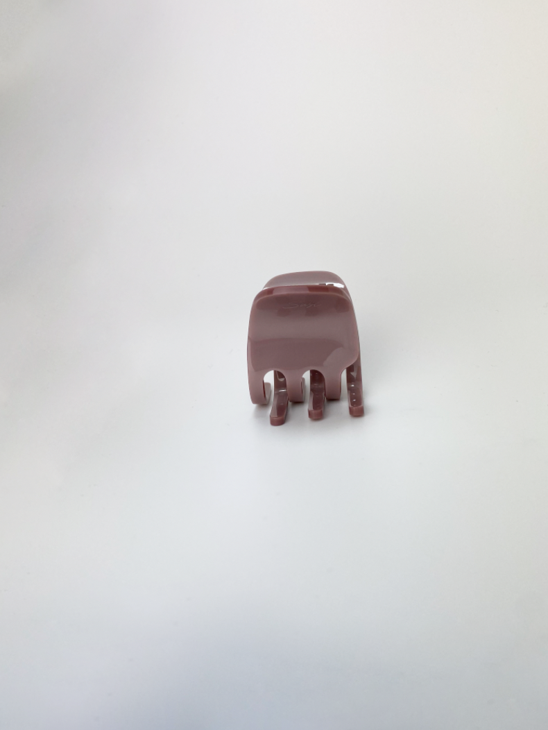 Daily Hair Clip Rose Brown