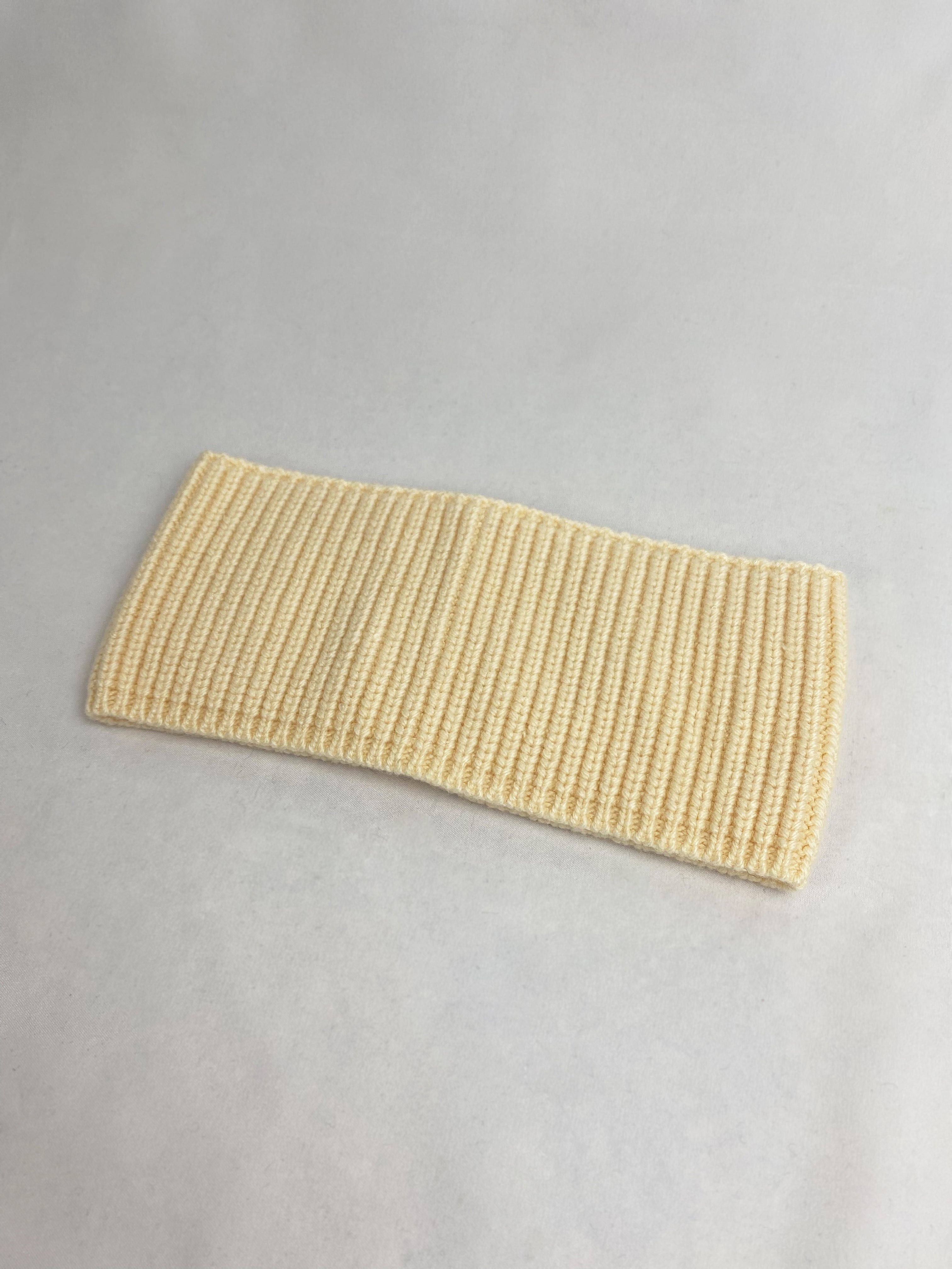 Headband Cream | Premium Cashmere Blend | Sustainable & Warm Knit
