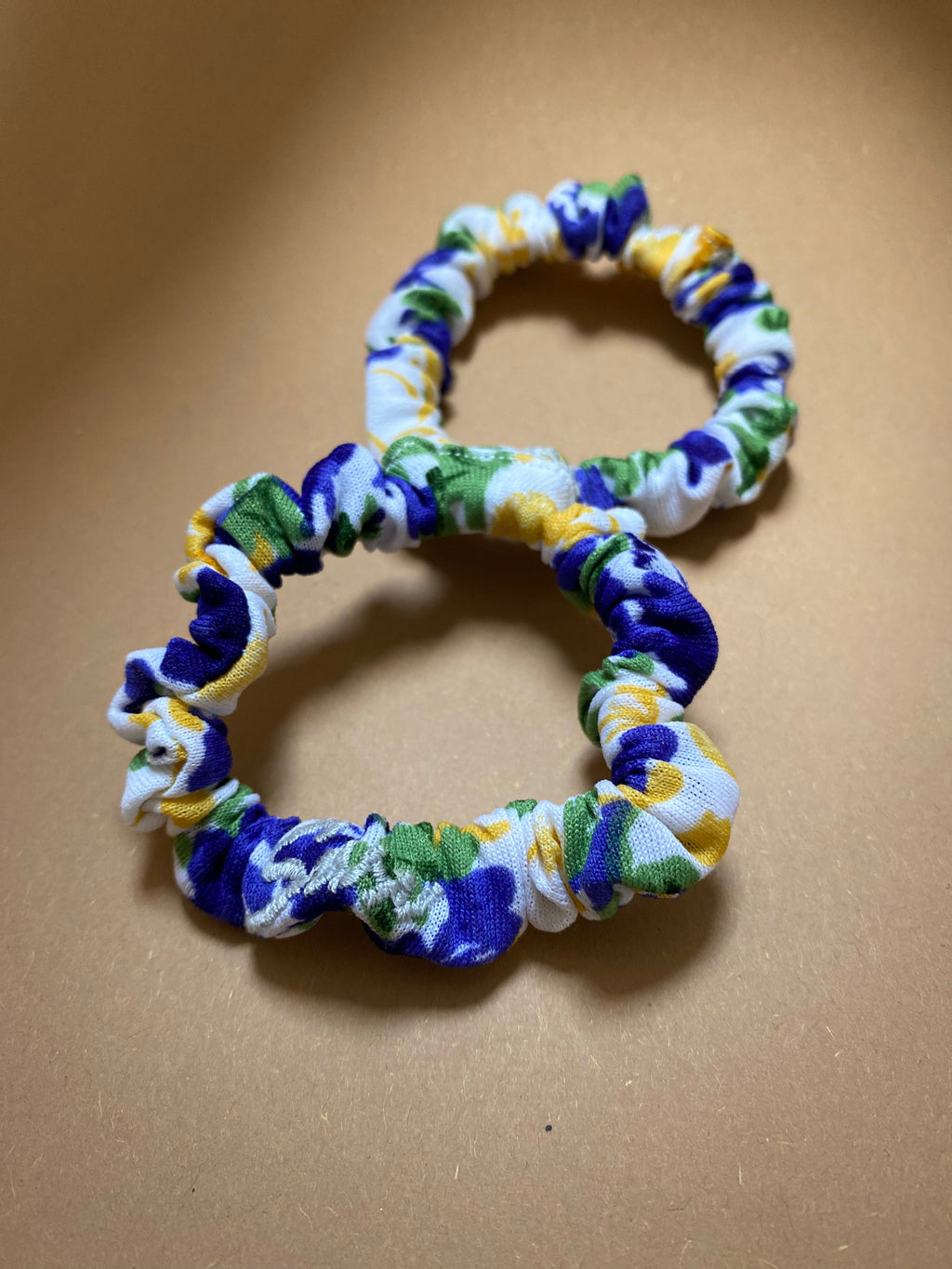 Hair Tie Rebirth Pansy Embroidered