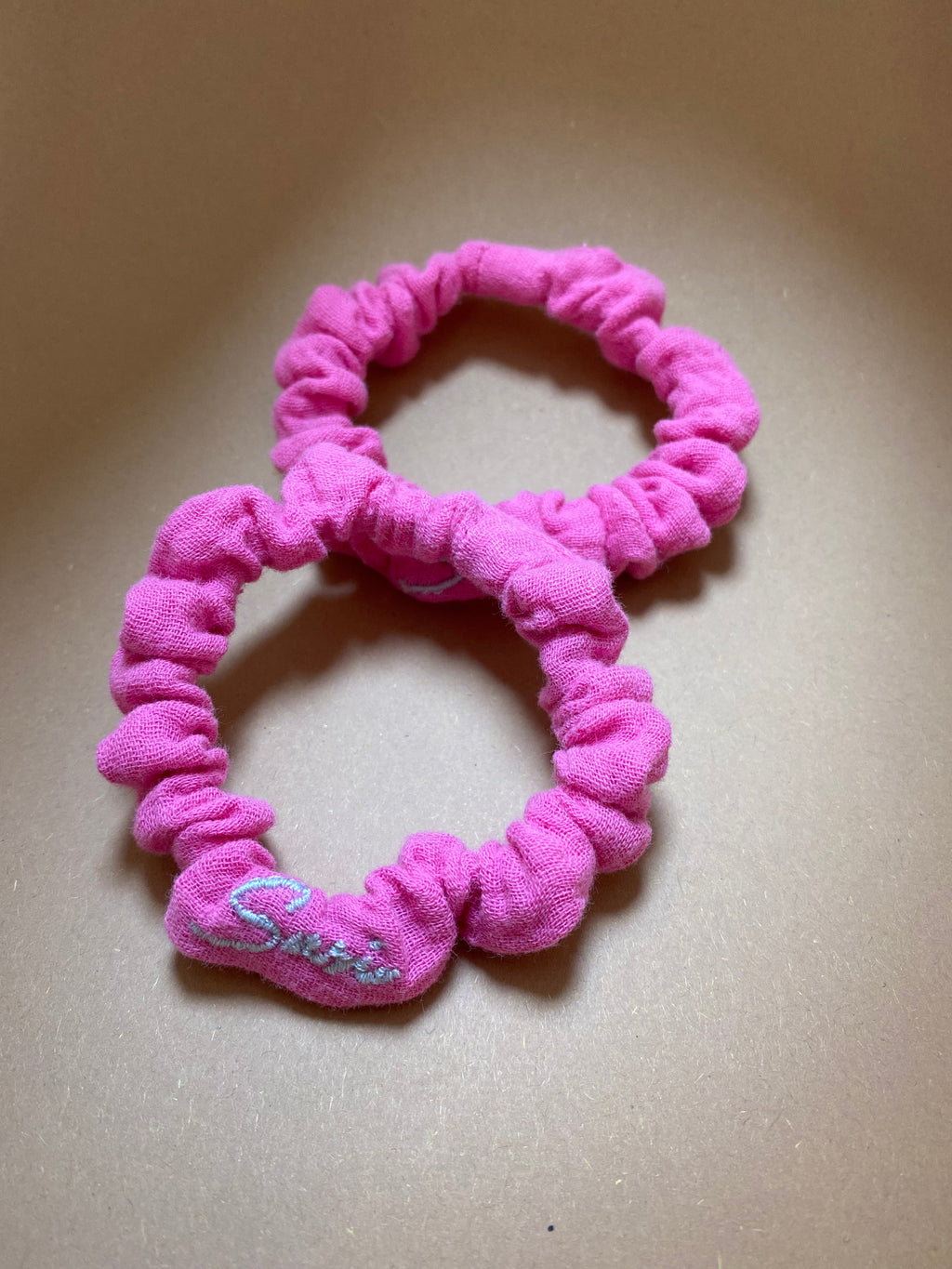 Hair Tie Ease Flamingo Embroidered
