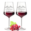 Leonardo Puccini Weingläser 750 ml im Barock Design mit Namen