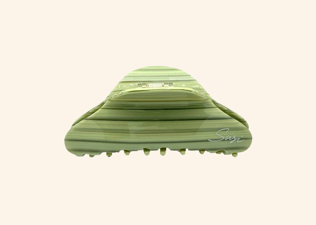 Cloud Hair Clip Lime