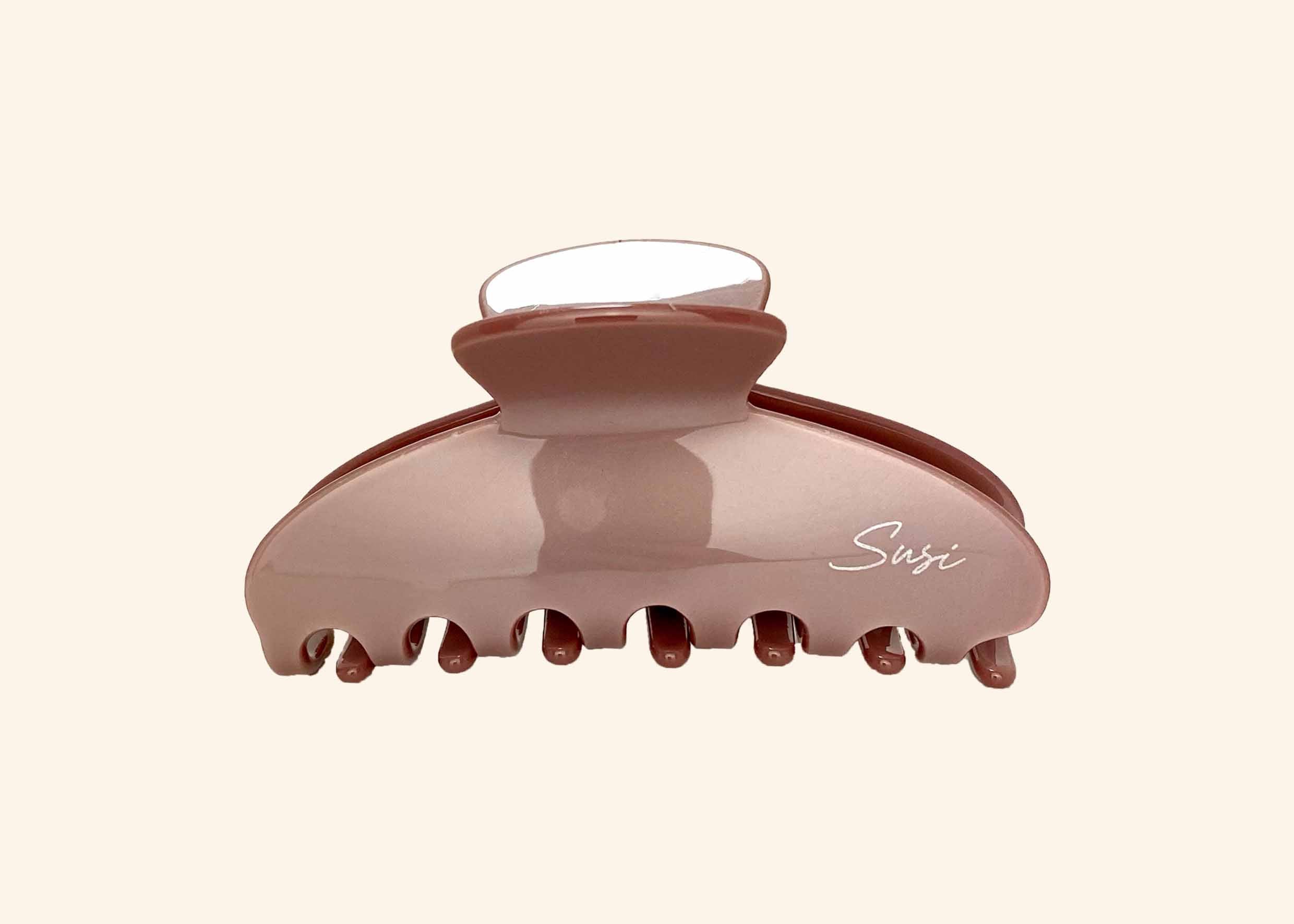 Hope Hair Clip Rose Brown