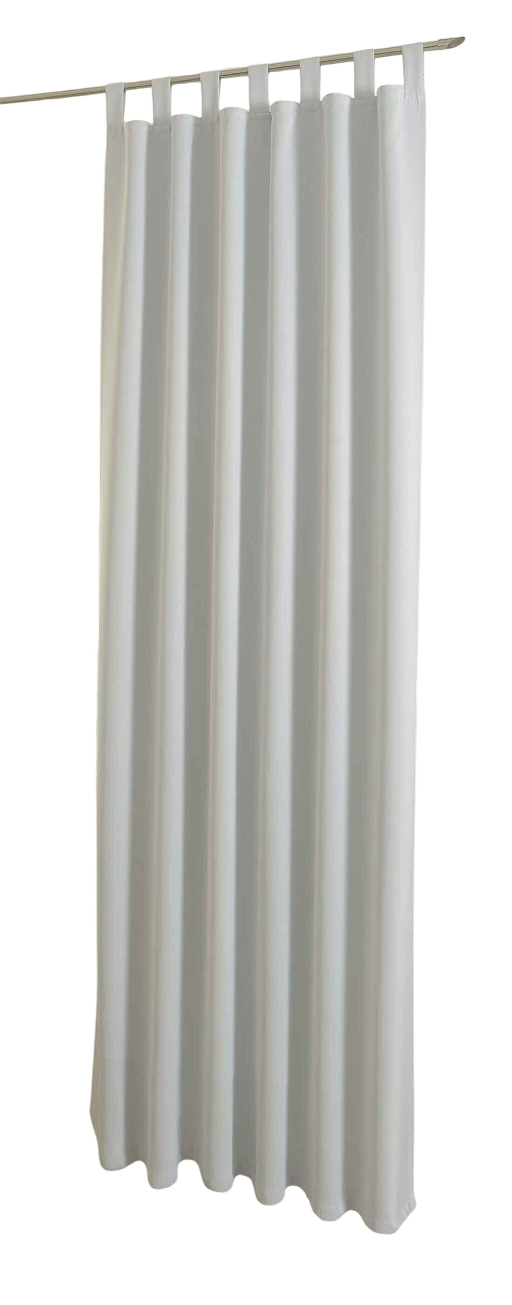 Verdunkelungsvorhang Schlaufen »Stein« HxB 245x135 cm Stein Blackout Matt Uni Kräuselband 20610X