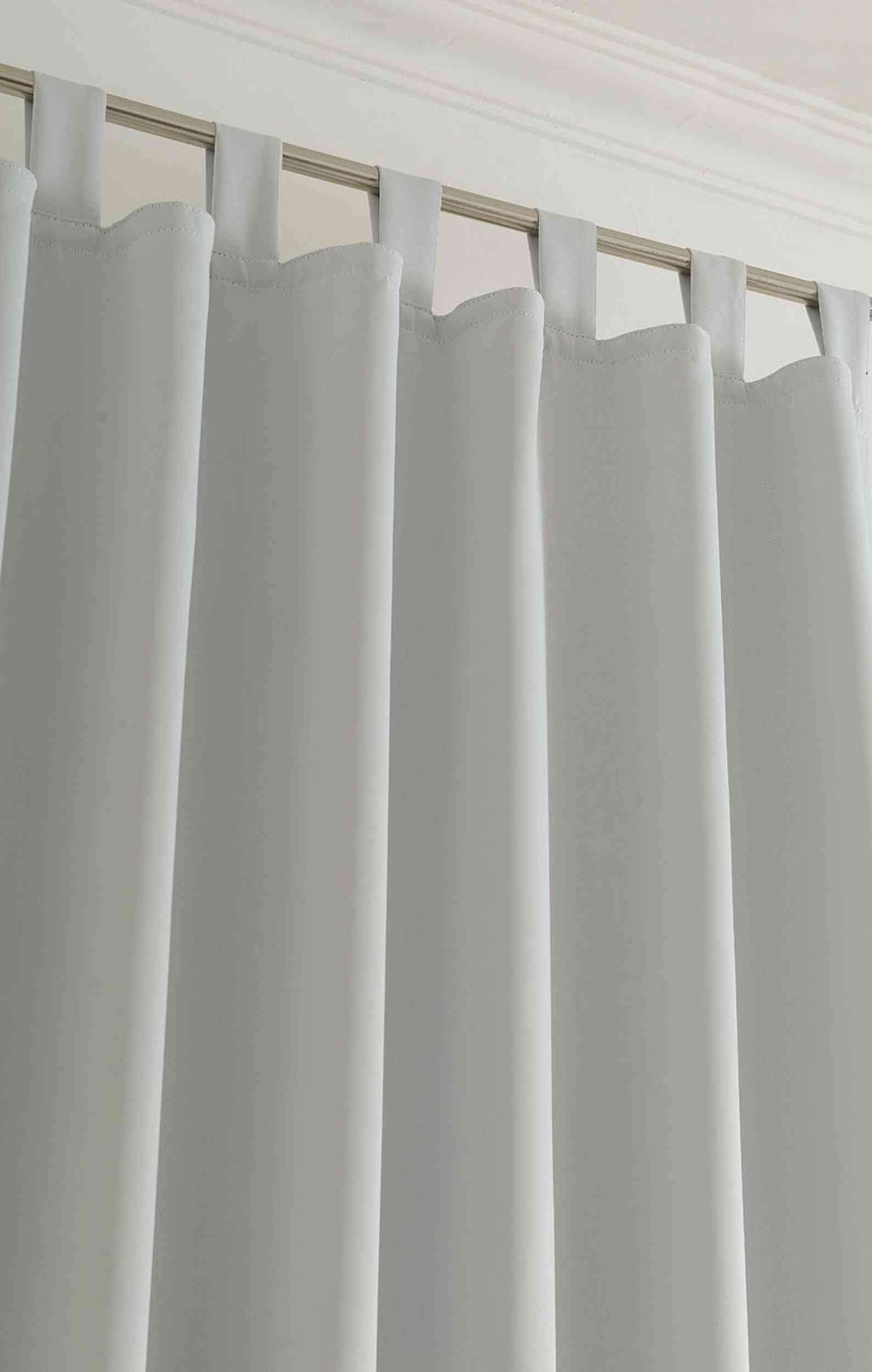 Verdunkelungsvorhang Schlaufen »Stein« HxB 245x135 cm Stein Blackout Matt Uni Kräuselband 20610X